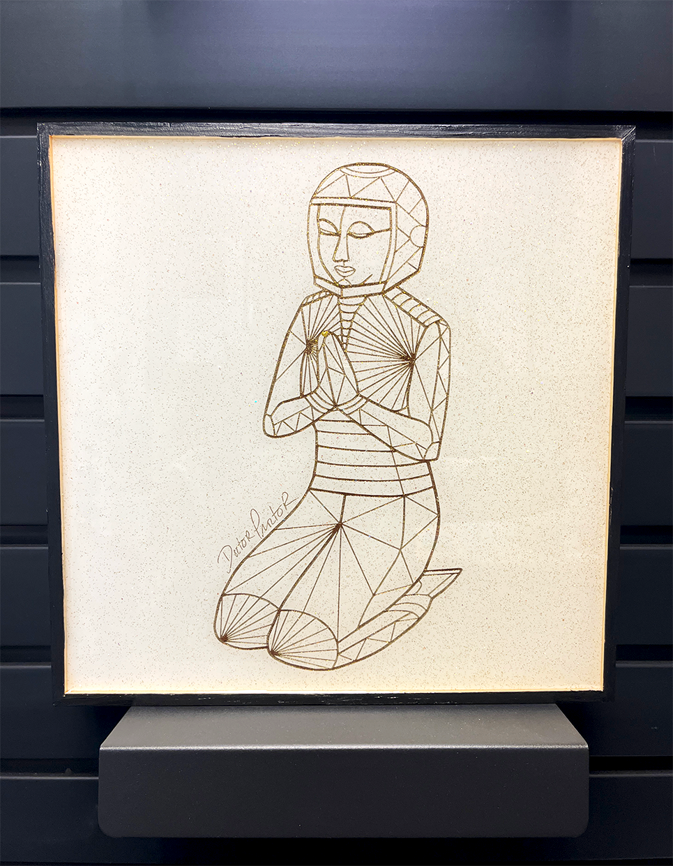 Grateful Voyager Resin Pour 12" x 12"
