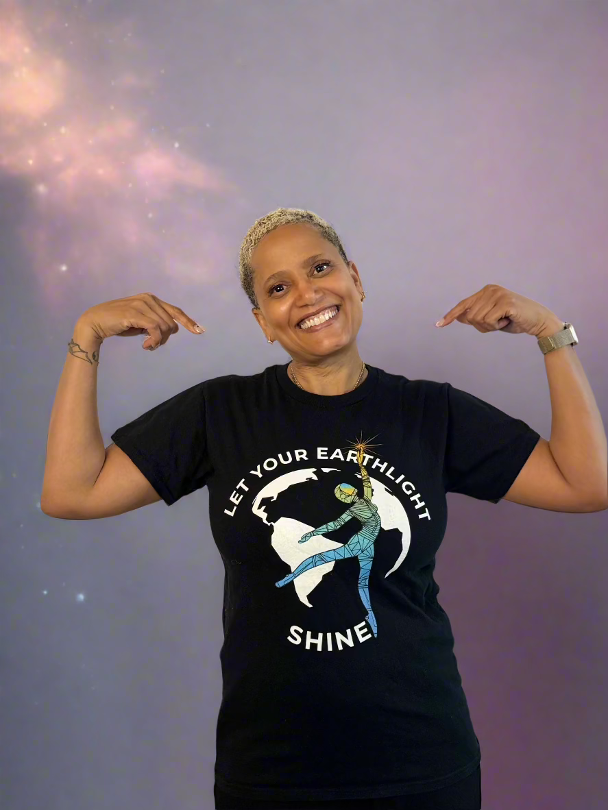 Let your Earthlight Shine Unisex t-shirt