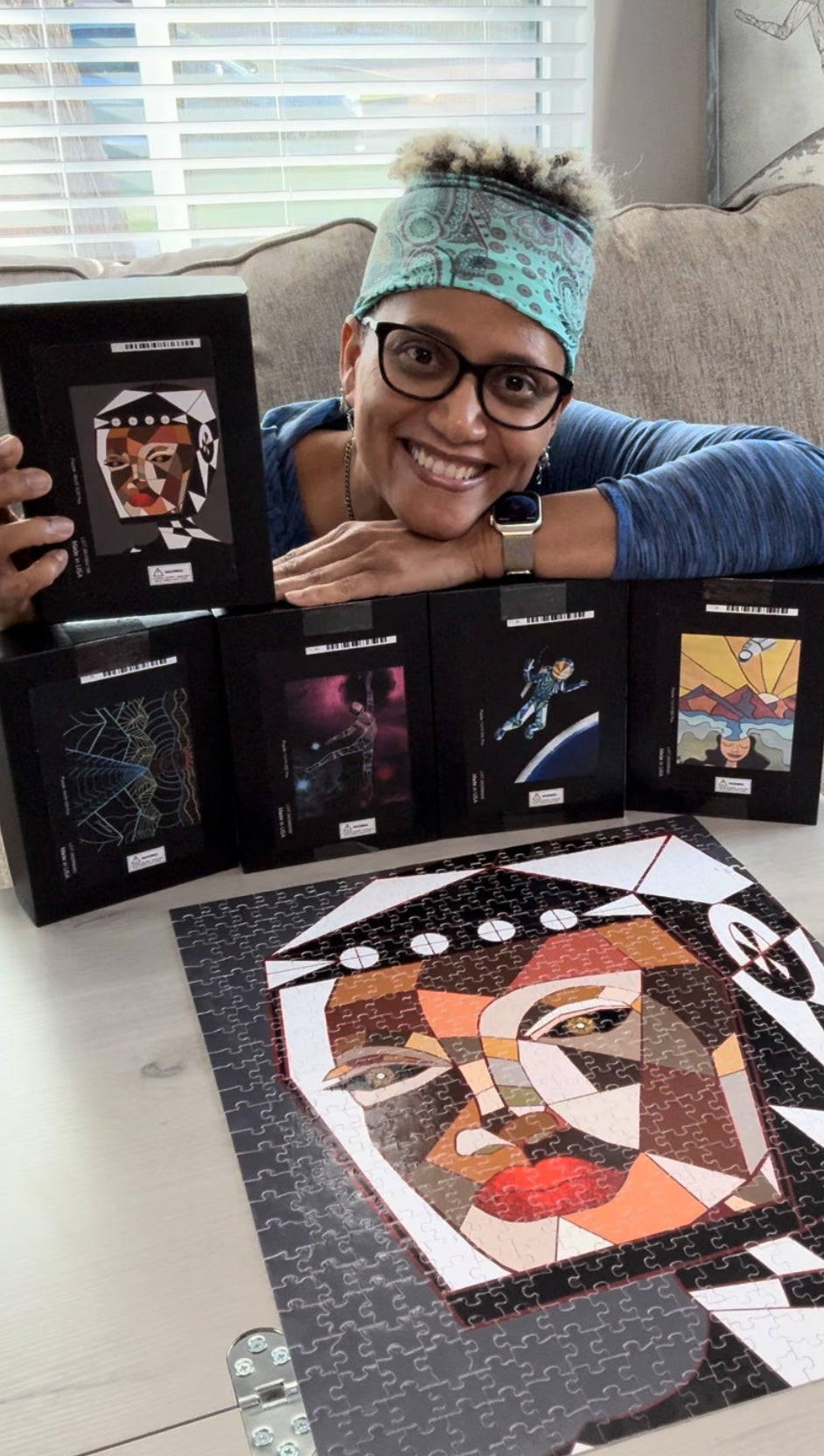 Afrobotica Bella Earth Jigsaw puzzle