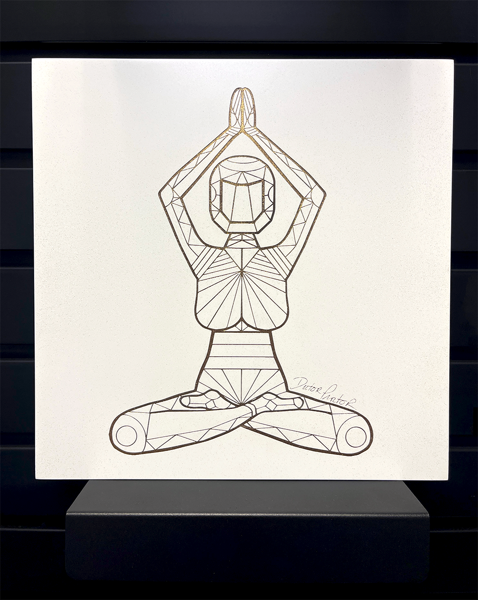 FaithNaut White Panel 12" x 12"