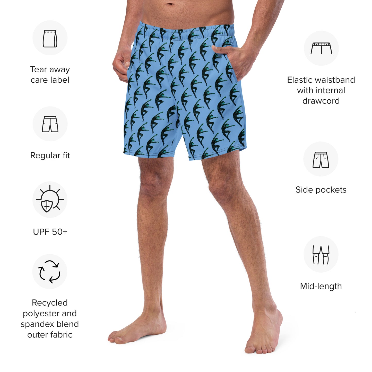 Afroboticus Stellar Drift Men's swim trunks