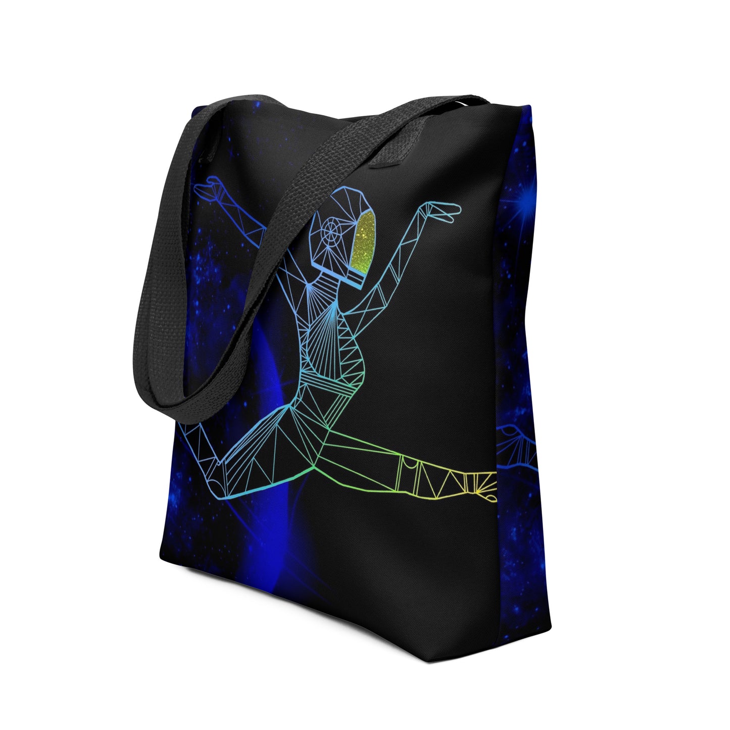 Afrobotica Ciseaux Blue Tote bag