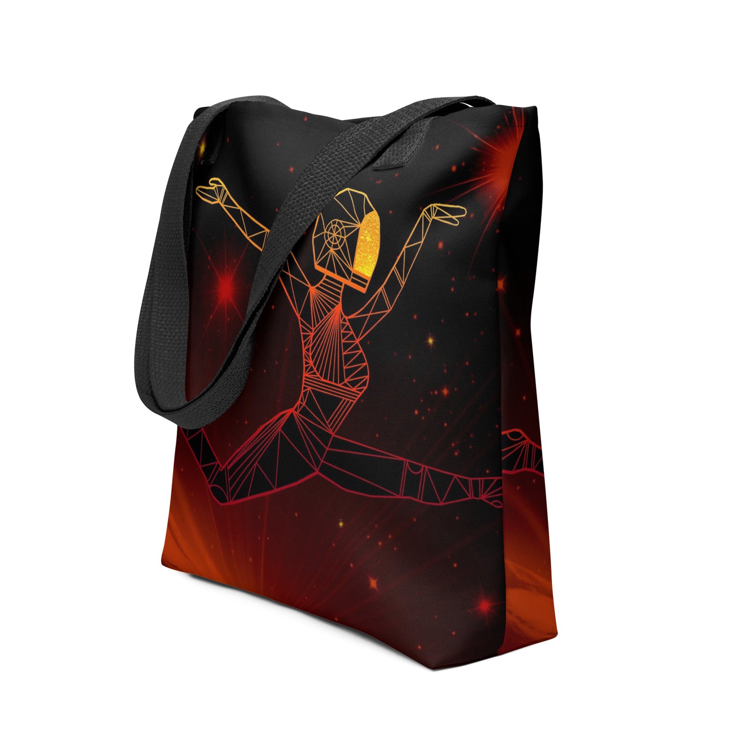 Afrobotica Ciseaux Red Tote bag