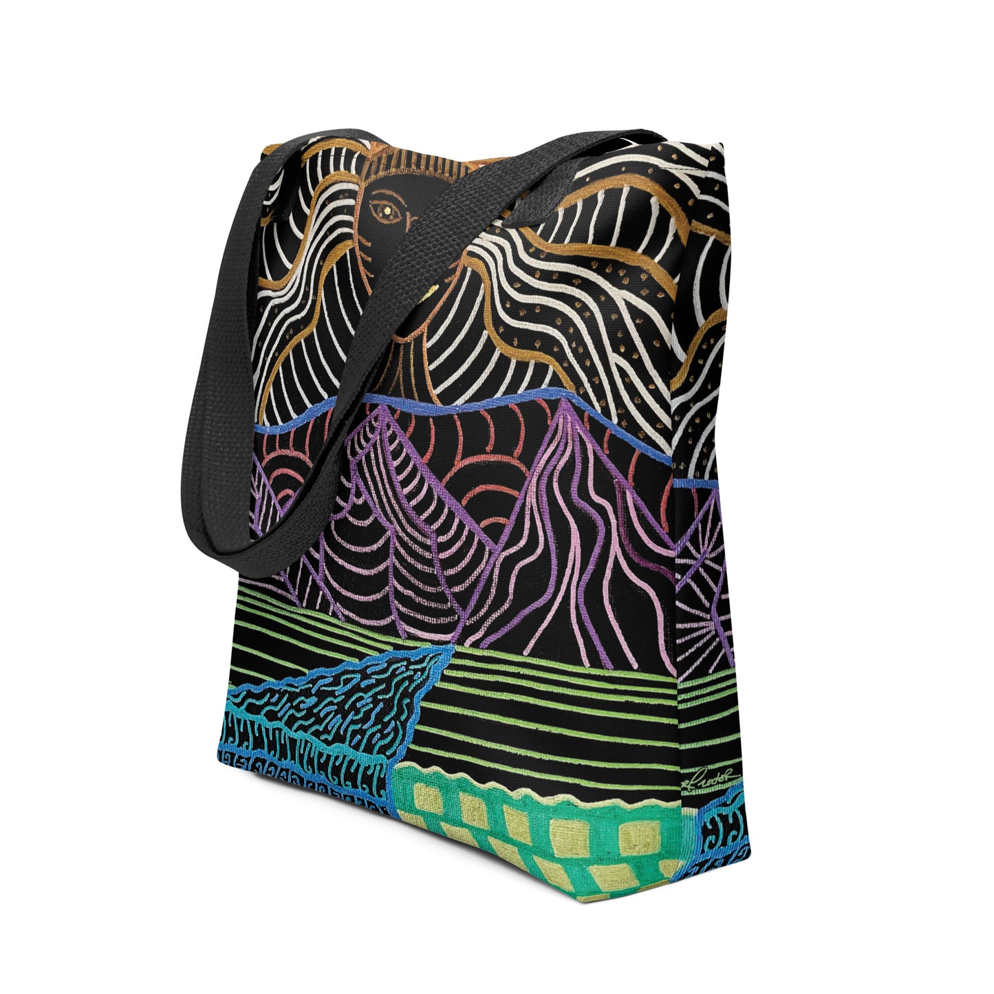 AfroGaia Rising Tote bag