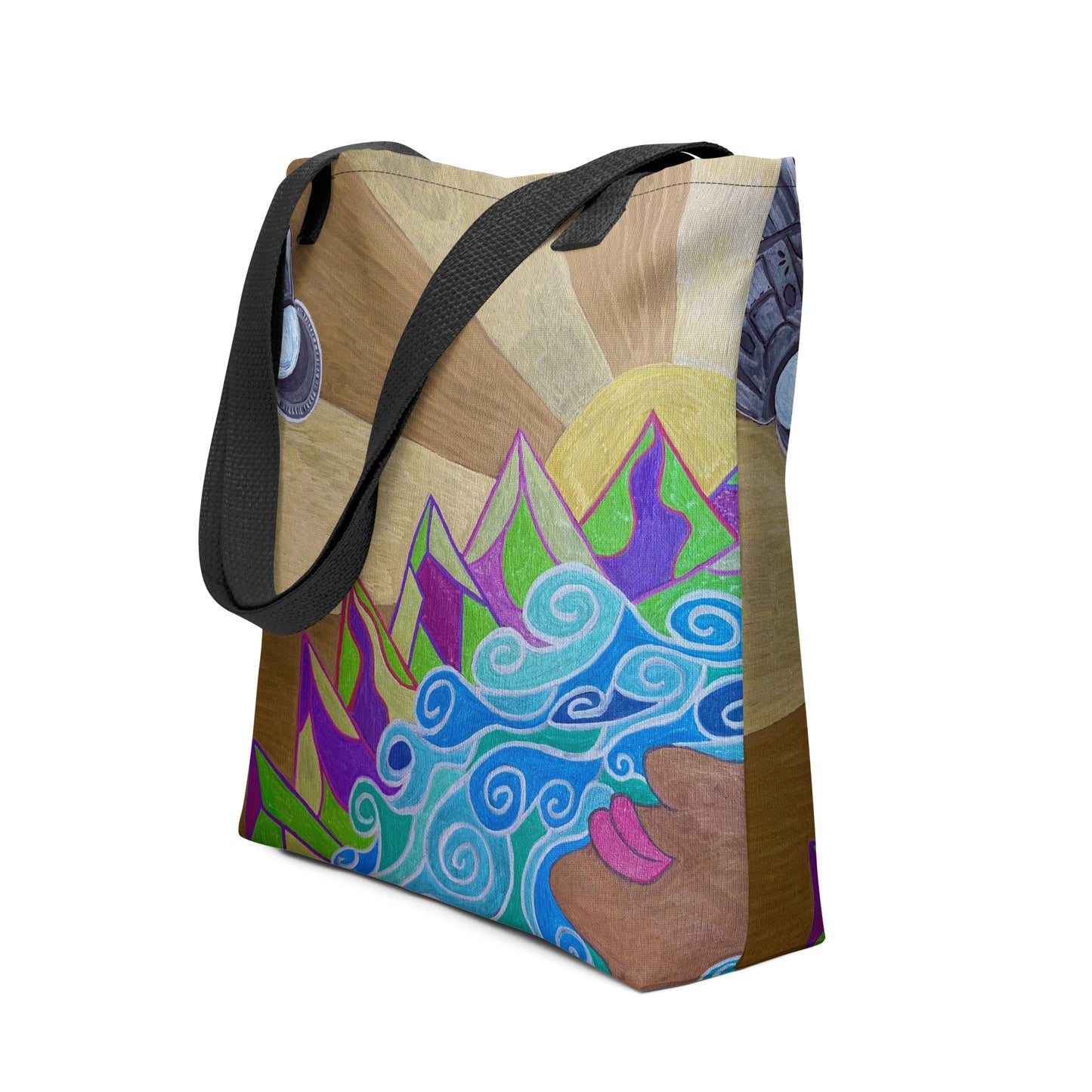 Dragon Eye Reflections Tote bag