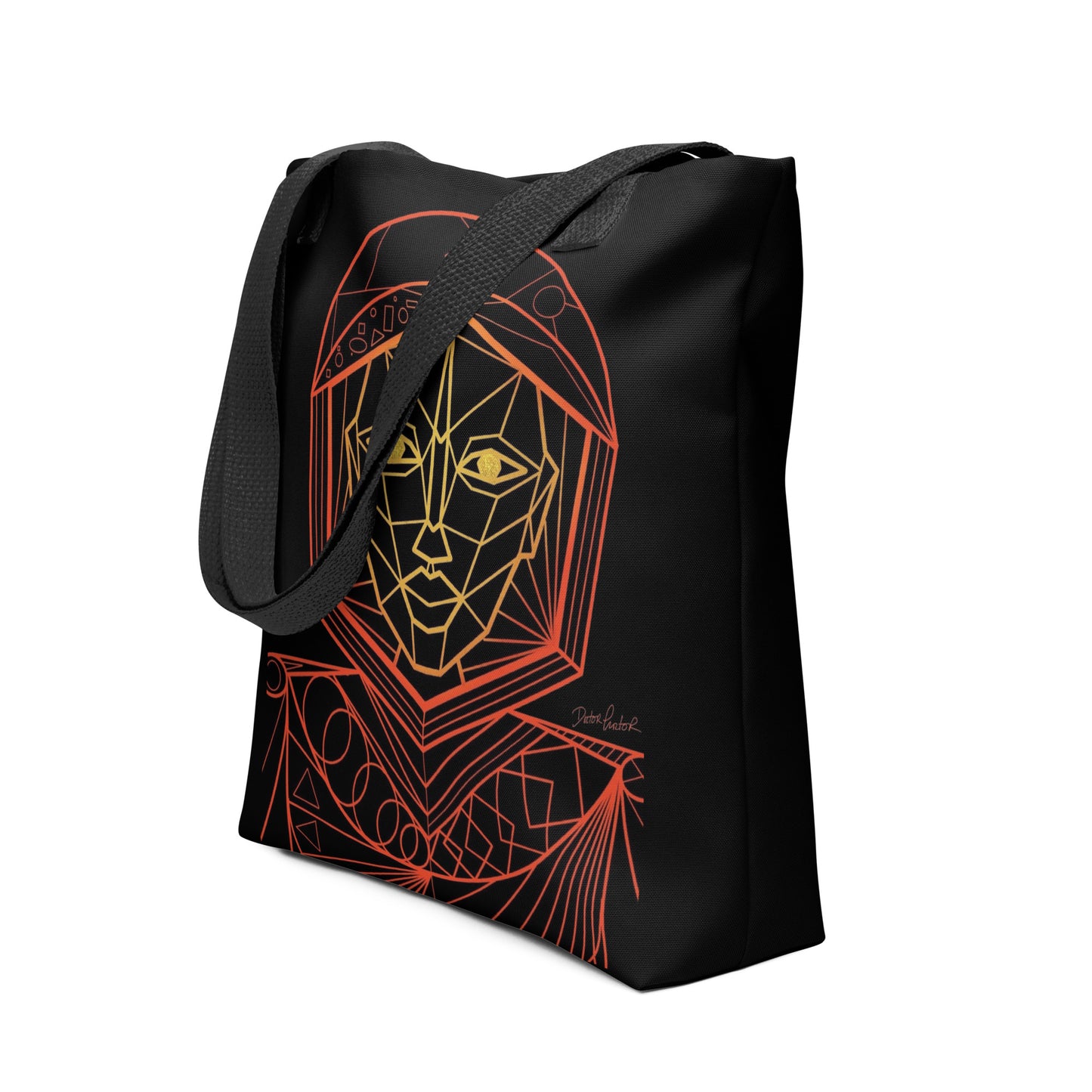Afrobotica Avatar Red Tote bag