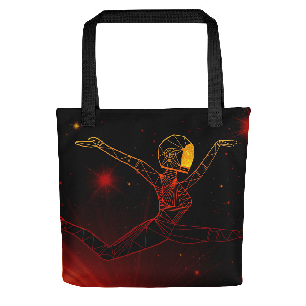 Afrobotica Ciseaux Red Tote bag