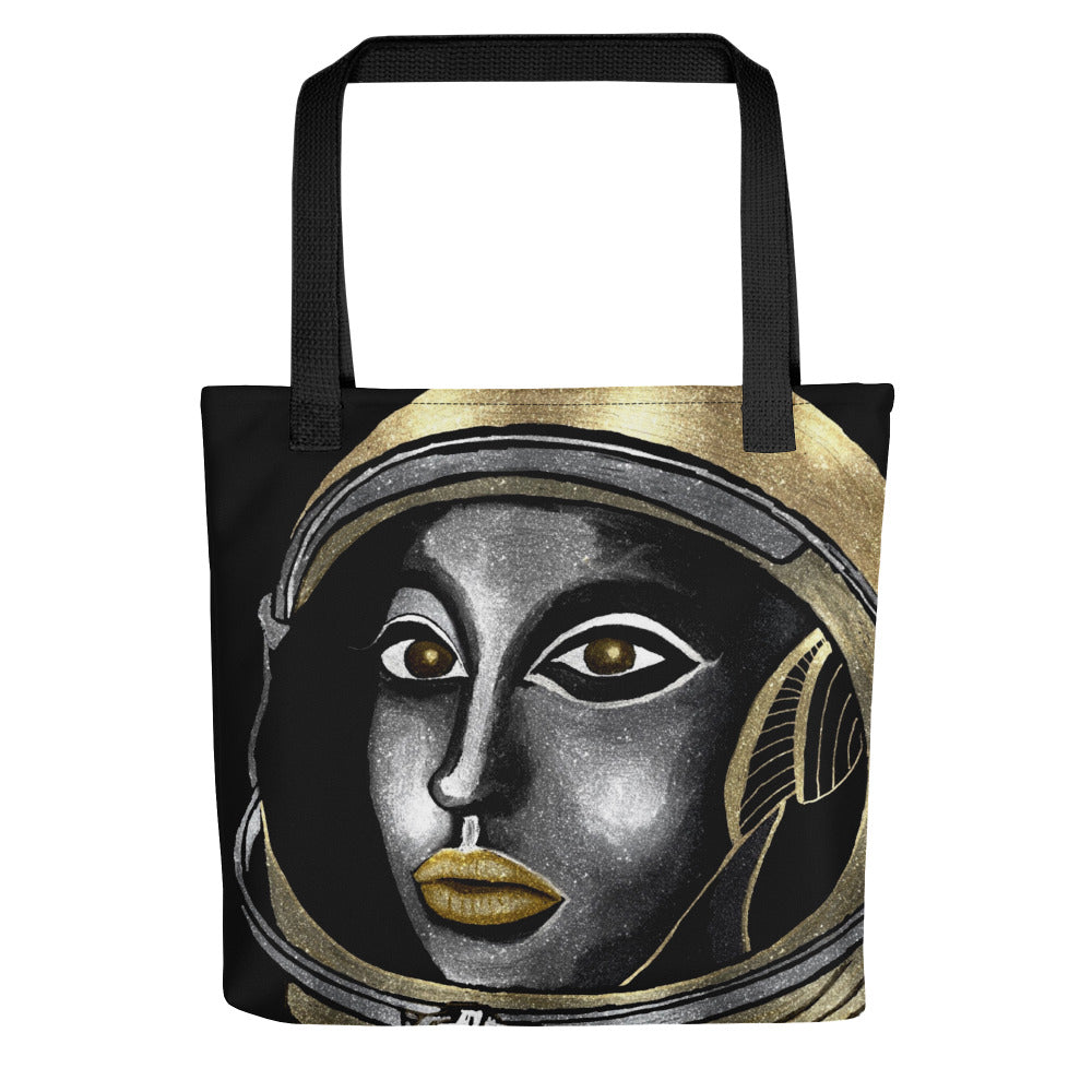 Afrobotica Golden Reflection Tote bag