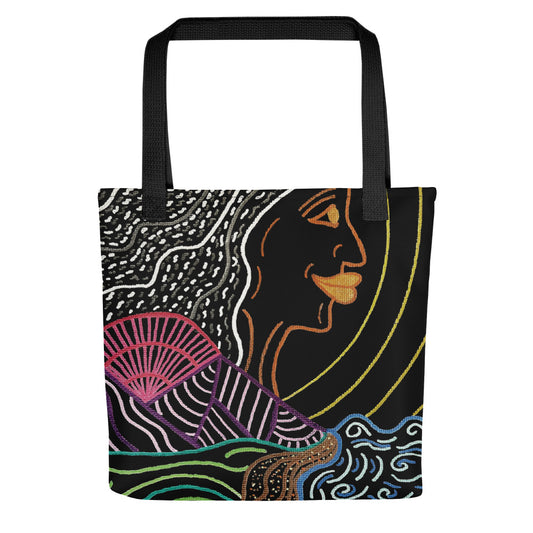 She's Waiting Tote bag