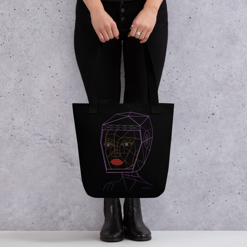 Afrobotica Bella Neon Tote bag