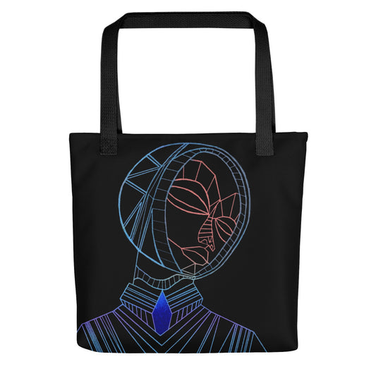 Afrobotica Melancholy Blue Tote bag