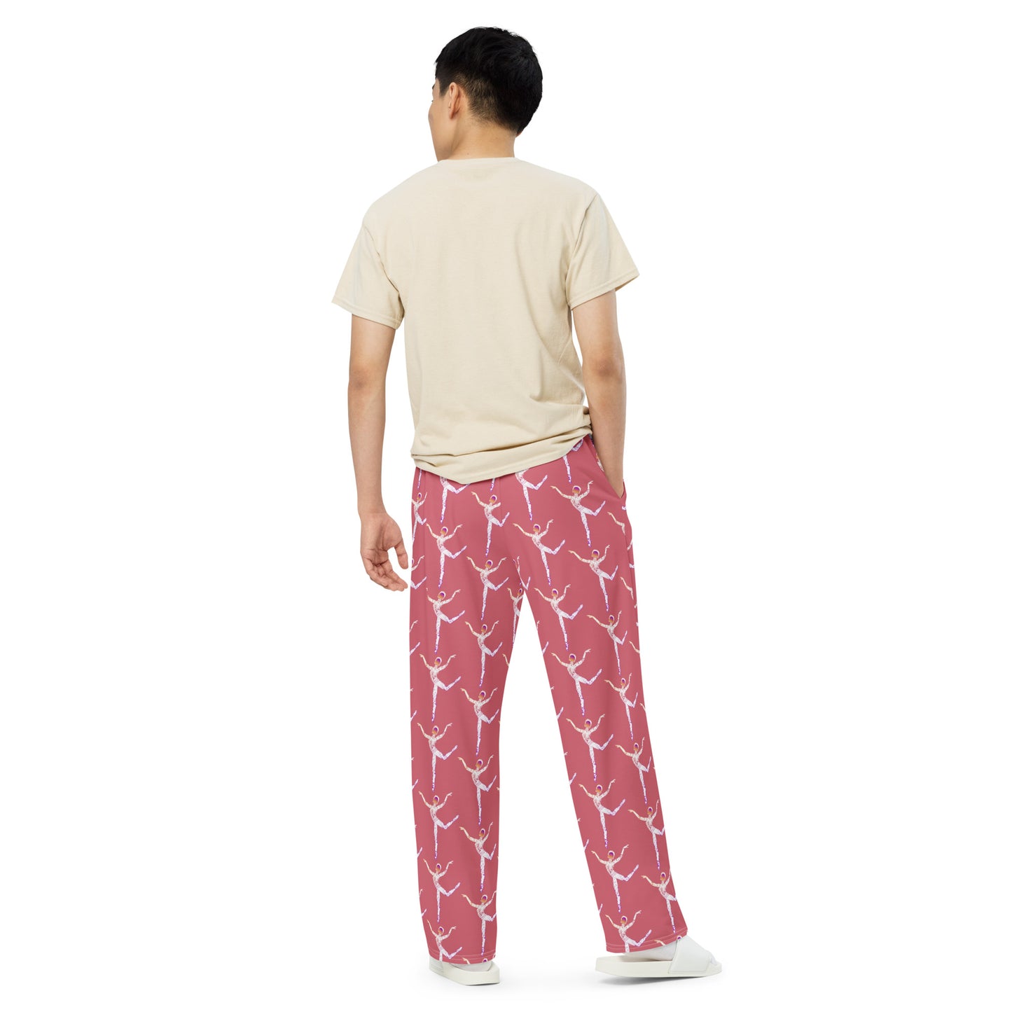 Afrobotica Rings unisex wide-leg pants
