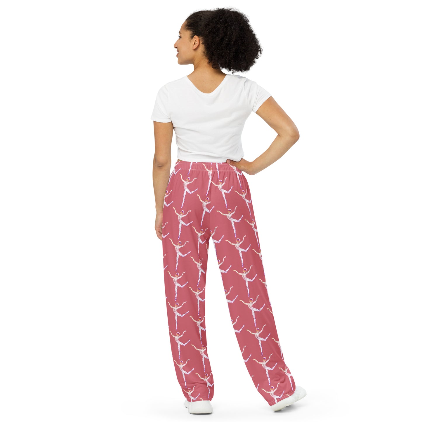 Afrobotica Rings unisex wide-leg pants