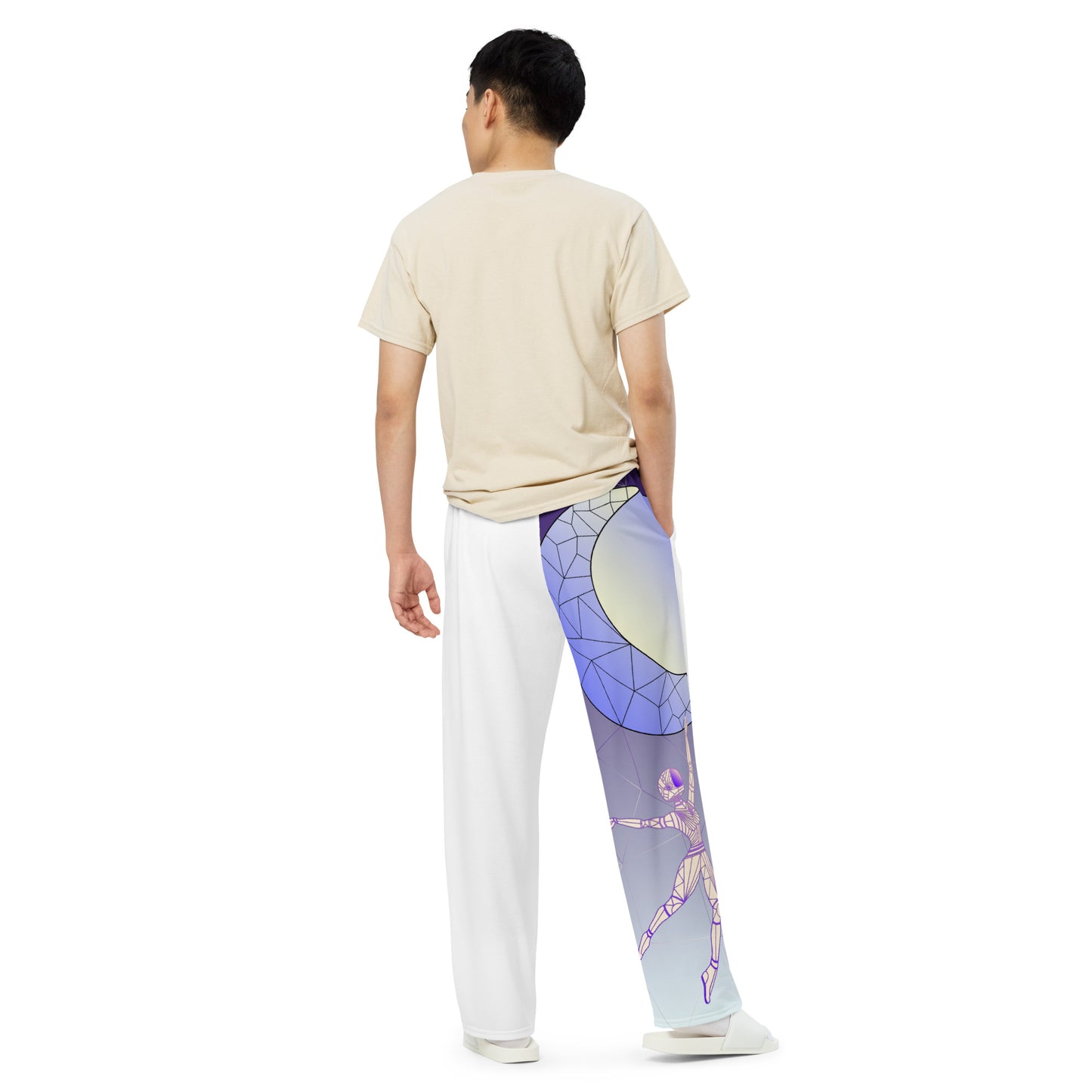 Afrobotica Leap unisex wide-leg pants