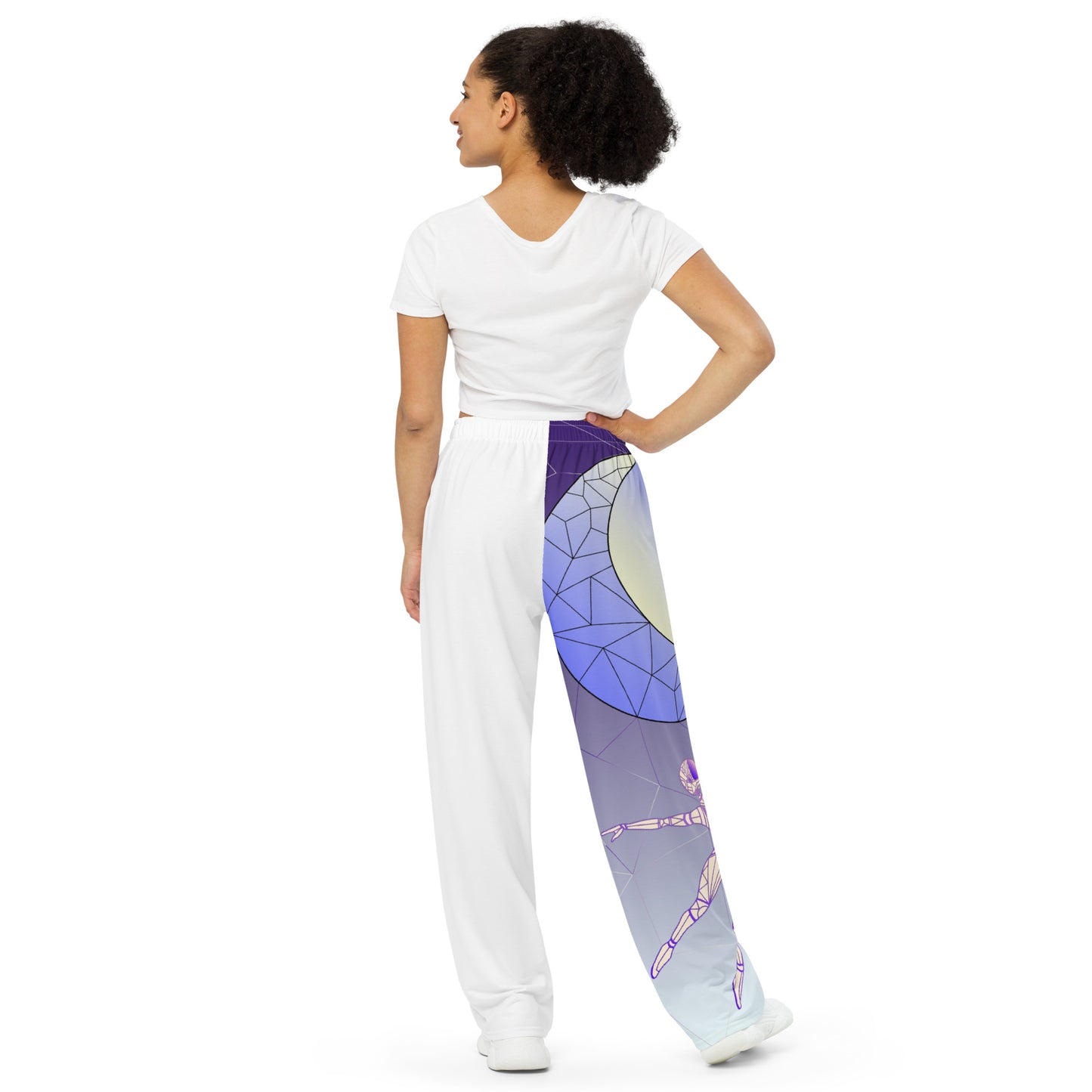 Afrobotica Leap unisex wide-leg pants