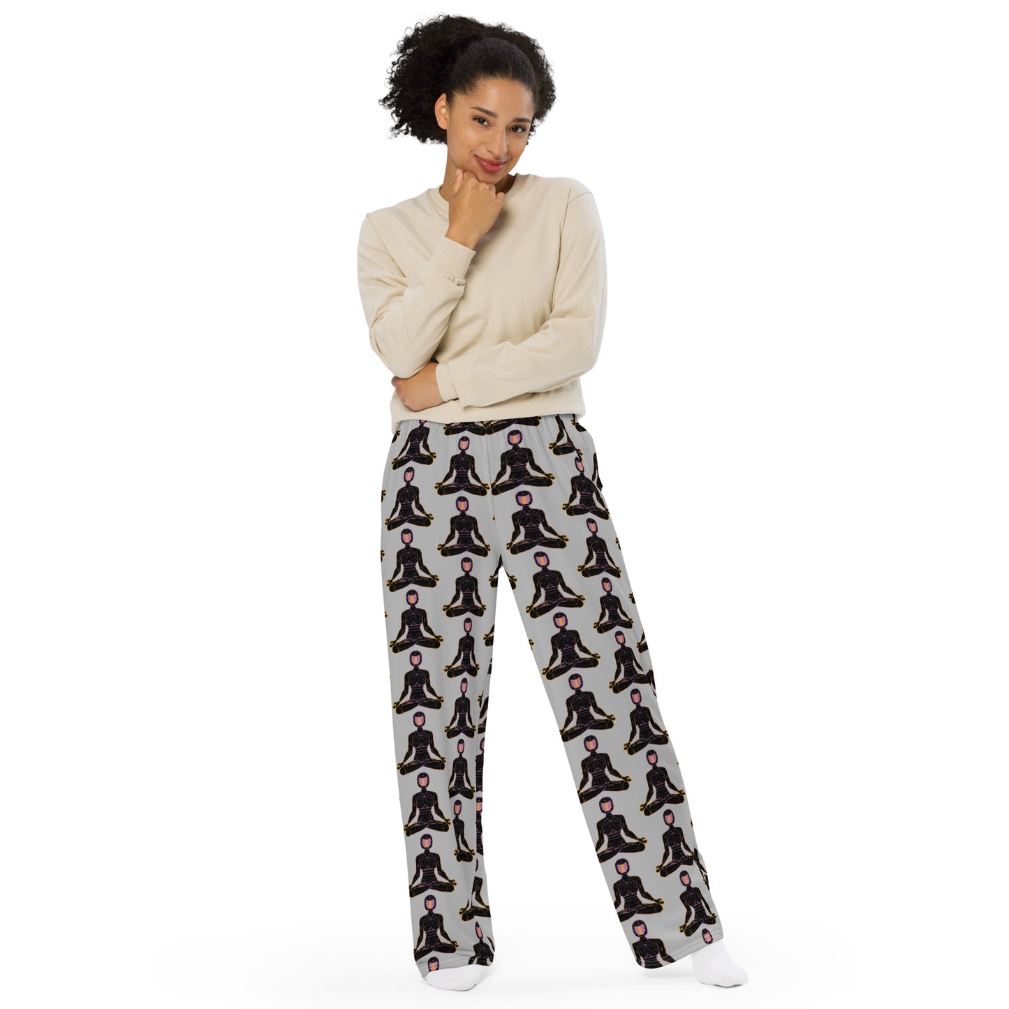 OmNaut Unisex wide-leg pants