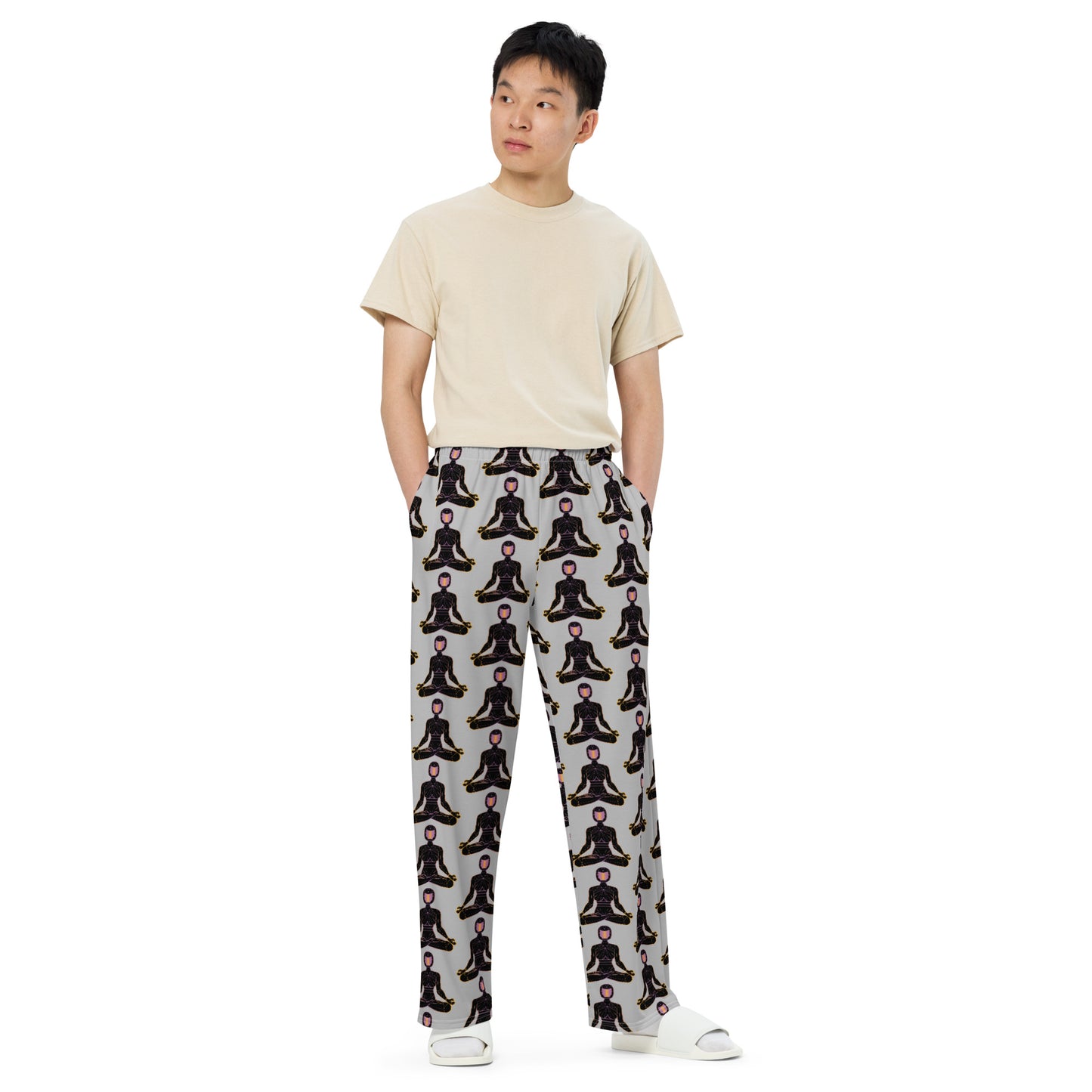 OmNaut Unisex wide-leg pants