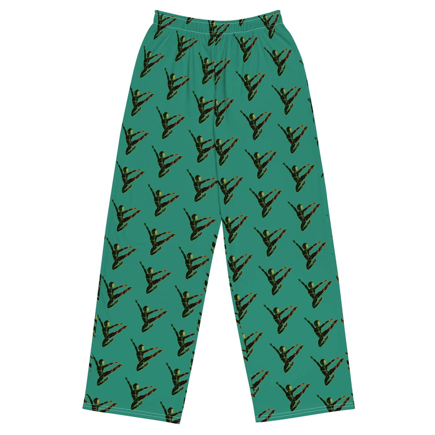 Afroboticus Emerald unisex wide-leg pants