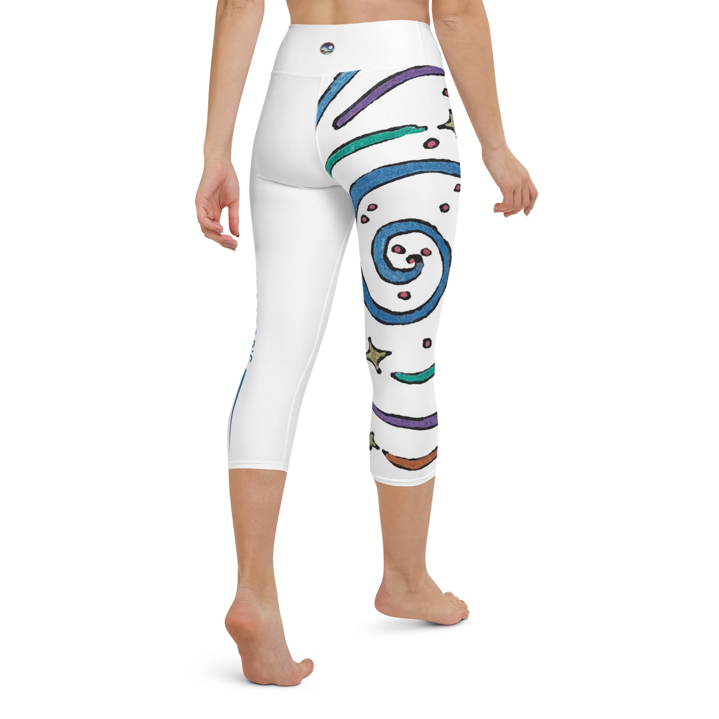 Black Magic Yoga Capri Leggings