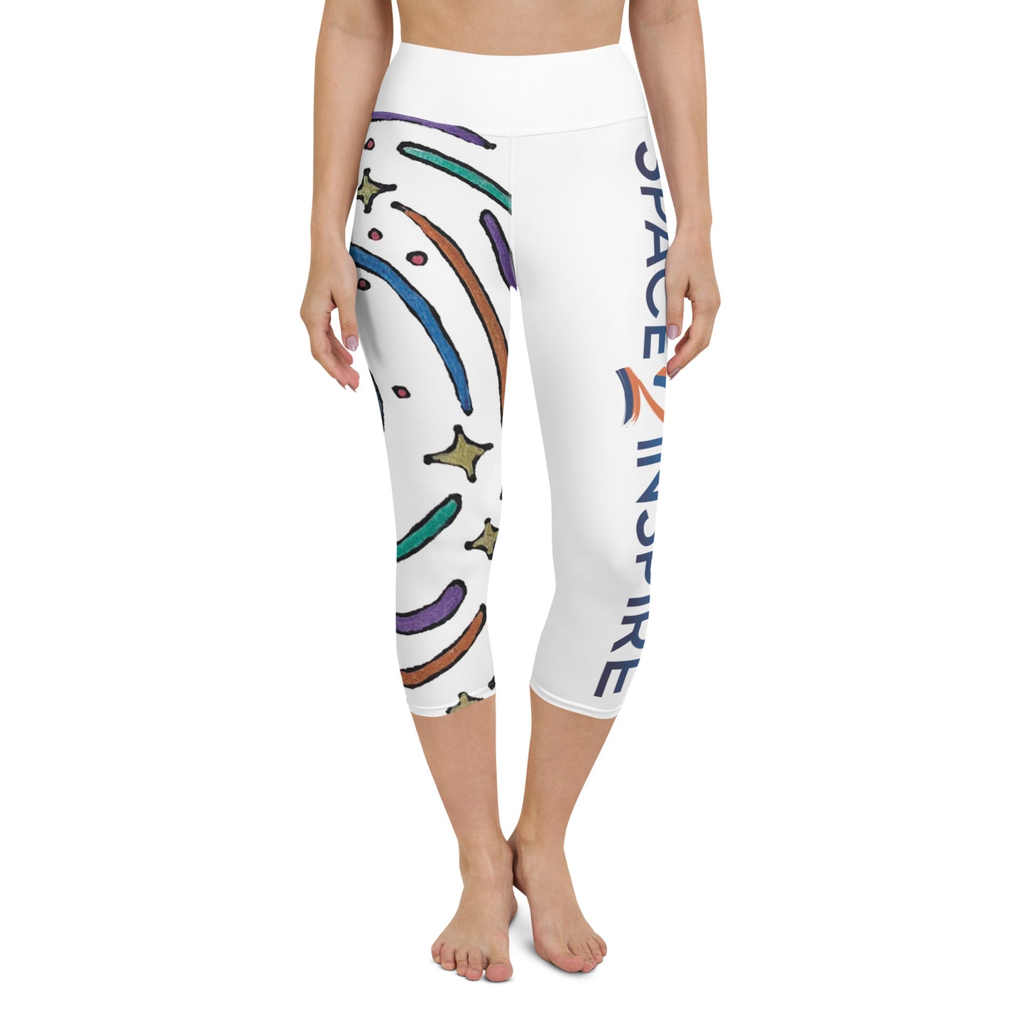 Black Magic Yoga Capri Leggings