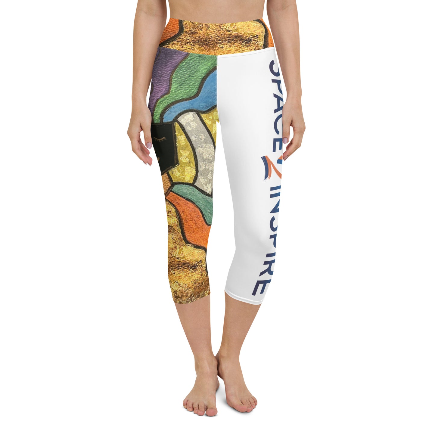 Masquerade Yoga Capri Leggings