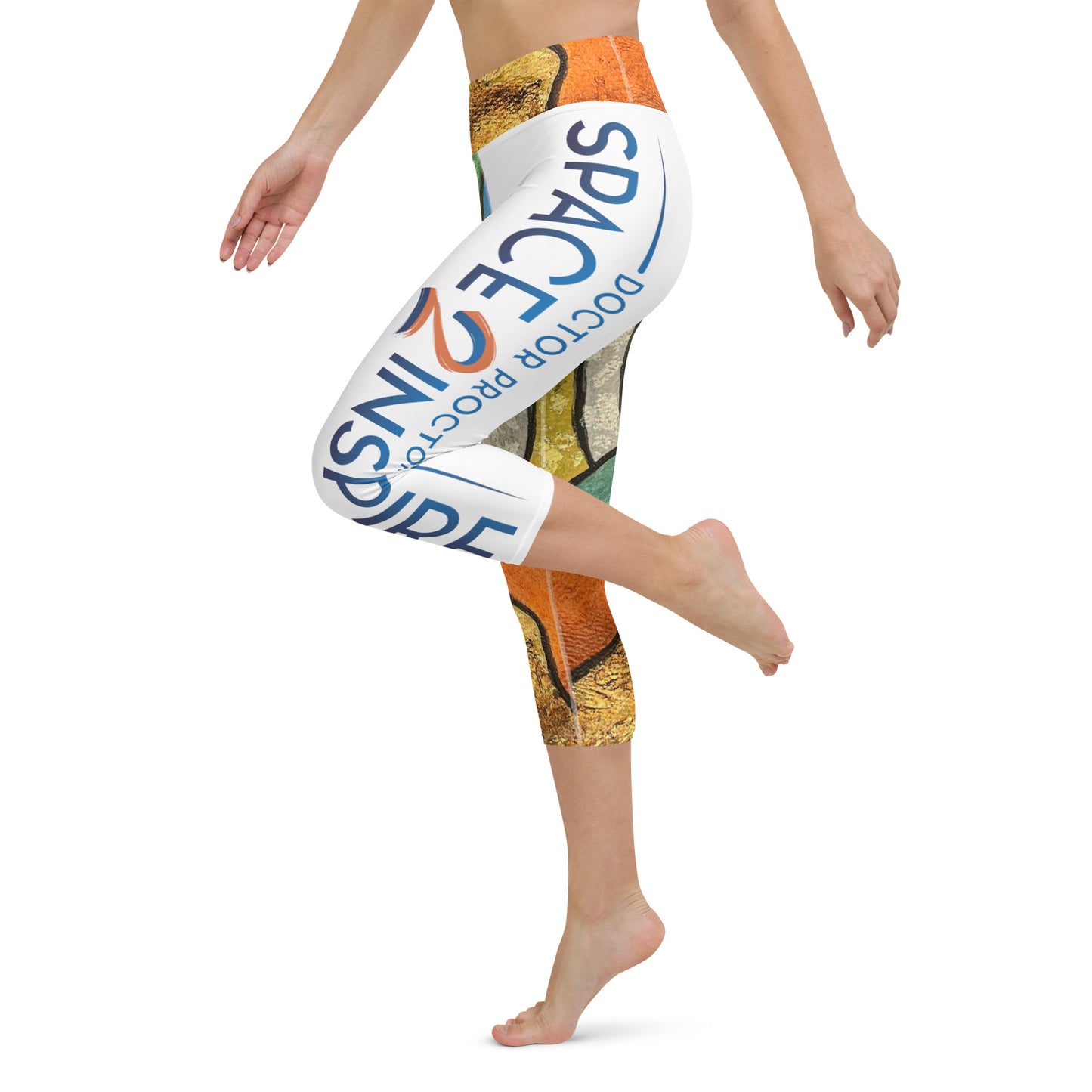 Masquerade Yoga Capri Leggings