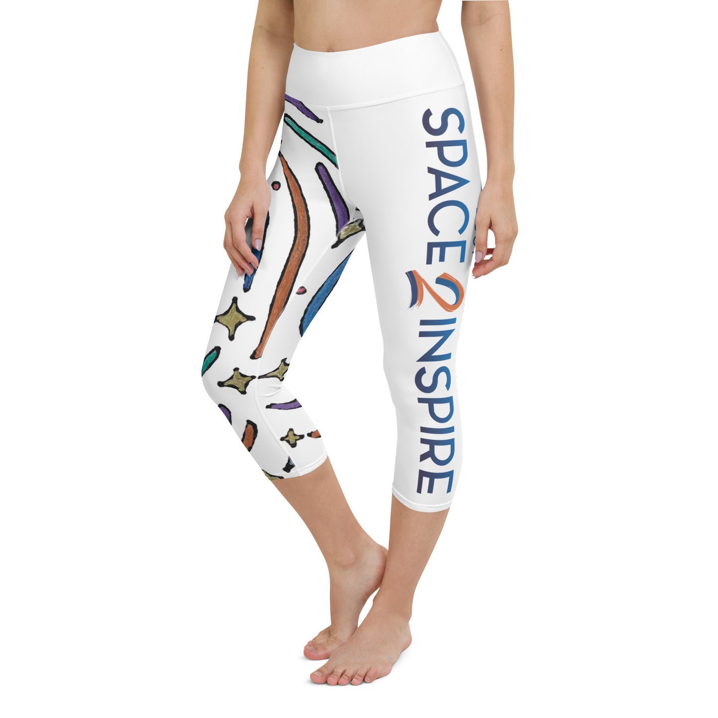 Black Magic Yoga Capri Leggings