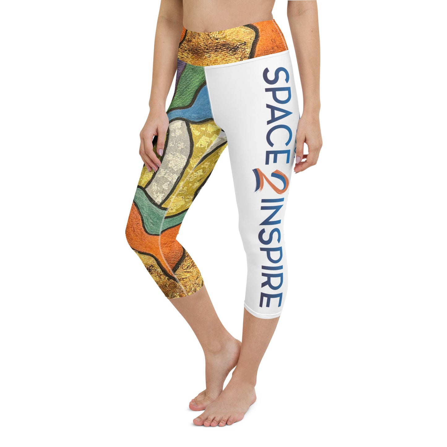Masquerade Yoga Capri Leggings