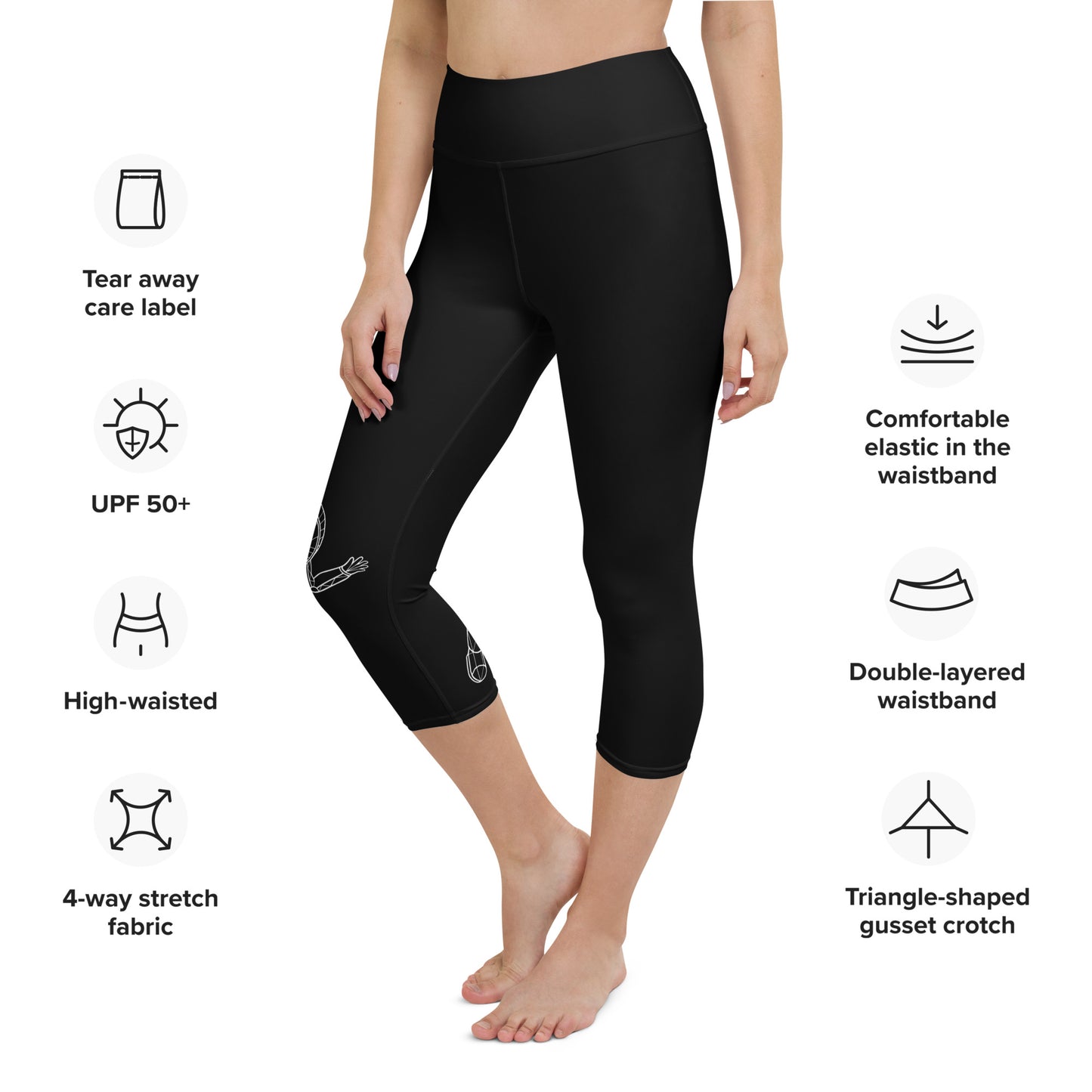 Zero-G Yoga Capri Leggings