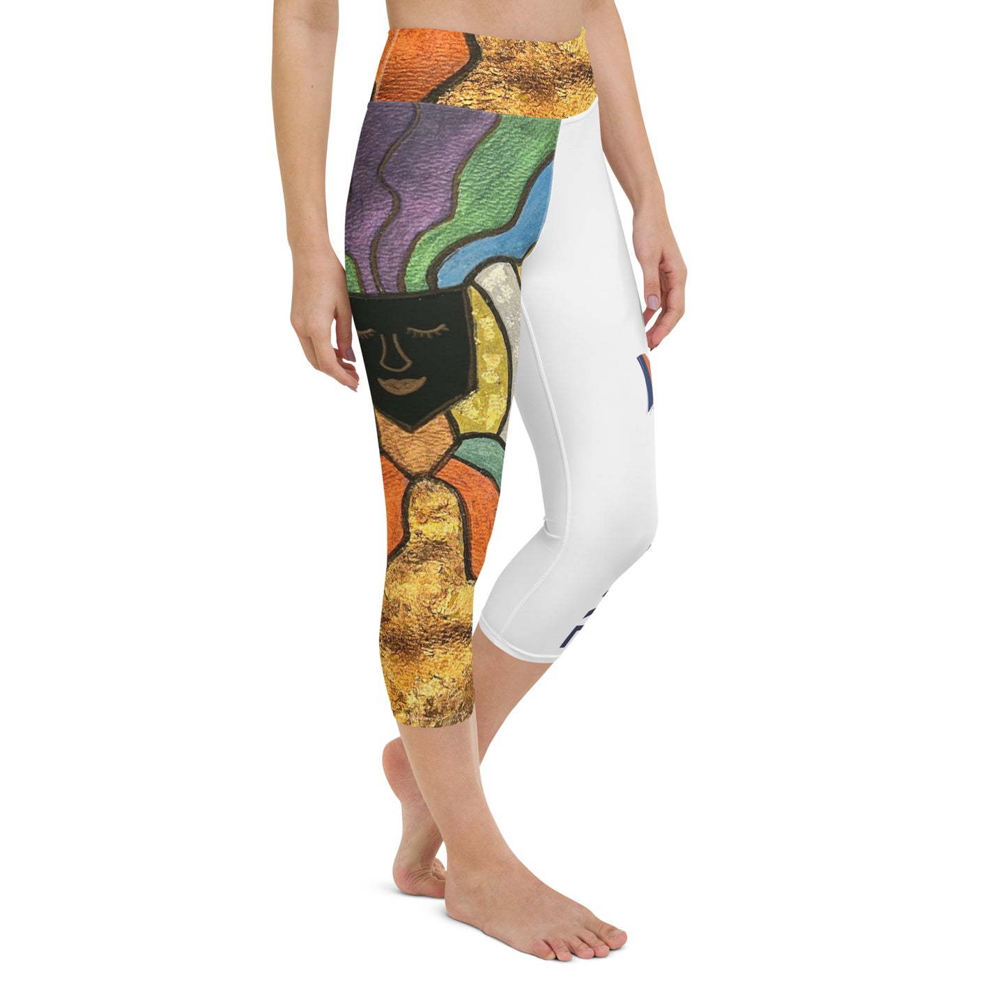 Masquerade Yoga Capri Leggings