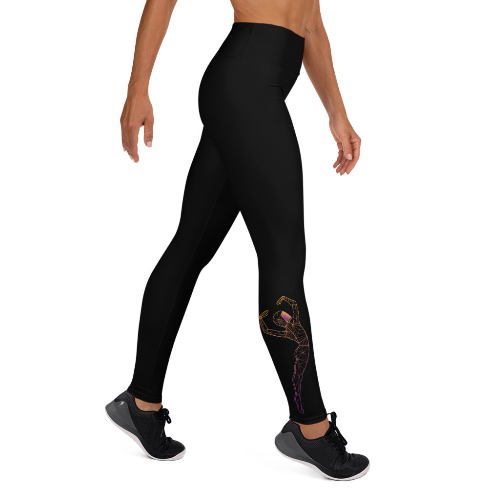 Afroboticus Plasma Yoga Leggings