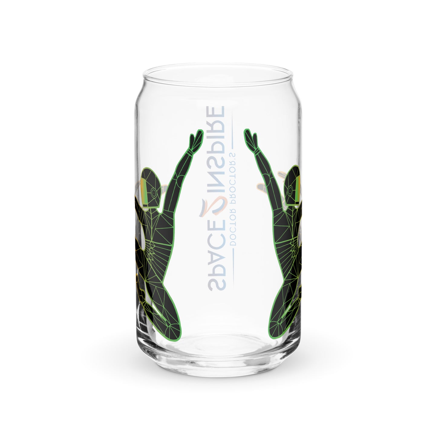 Afroboticus Emerald Can-shaped glass