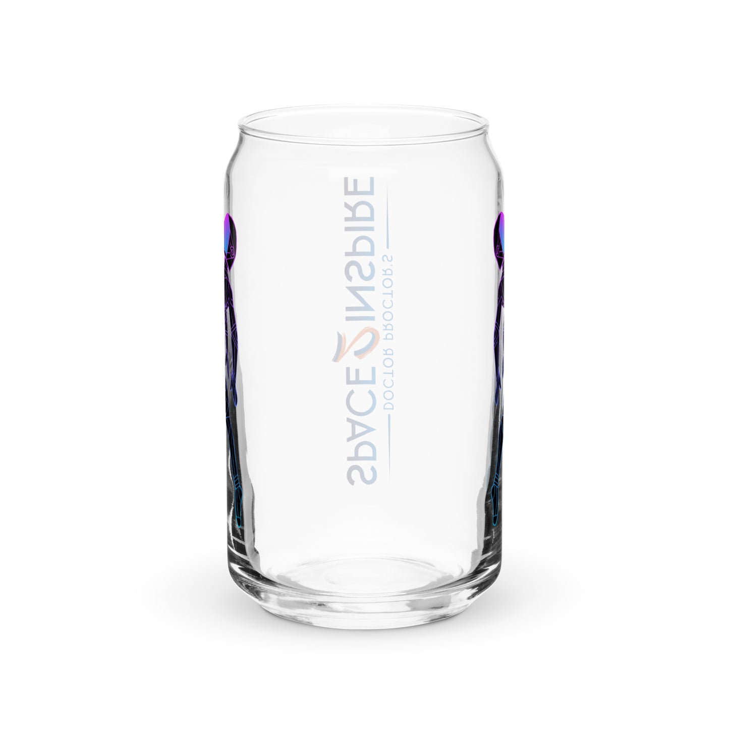 Afroboticus Cobalt Can-shaped glass
