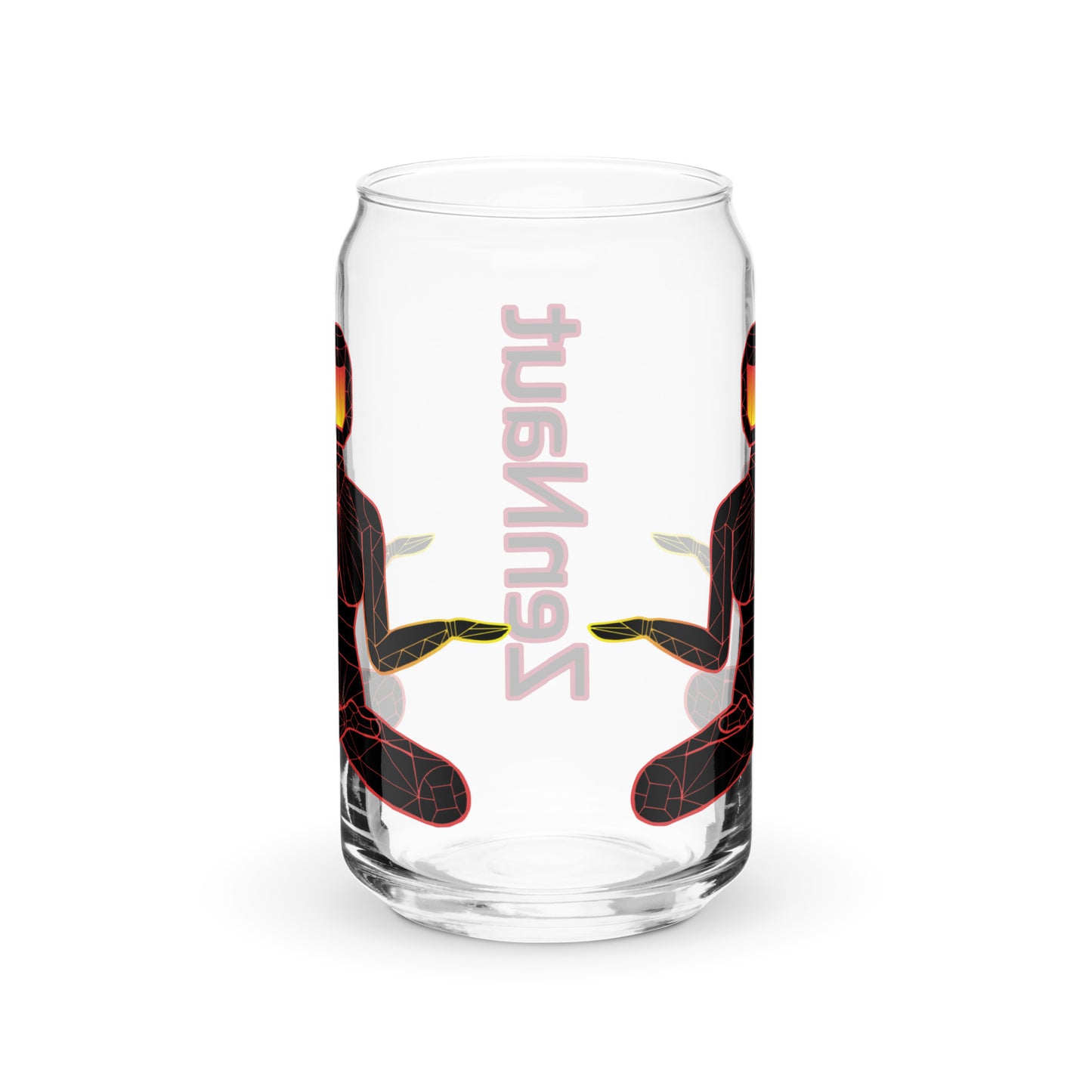 AffirmationNaut Can-shaped glass