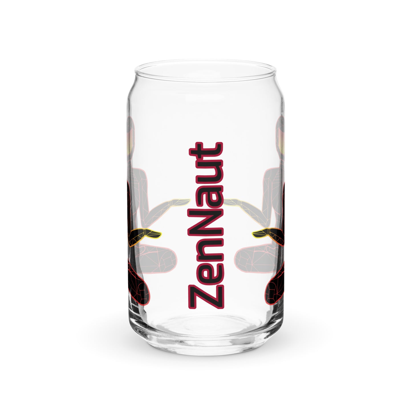 AffirmationNaut Can-shaped glass
