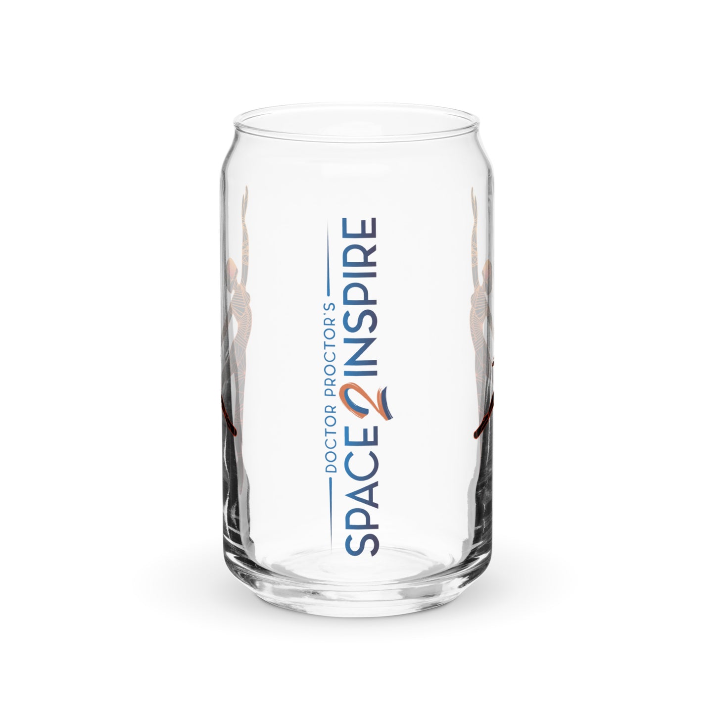 Afrobotica Pointe Constellation Can-shaped glass