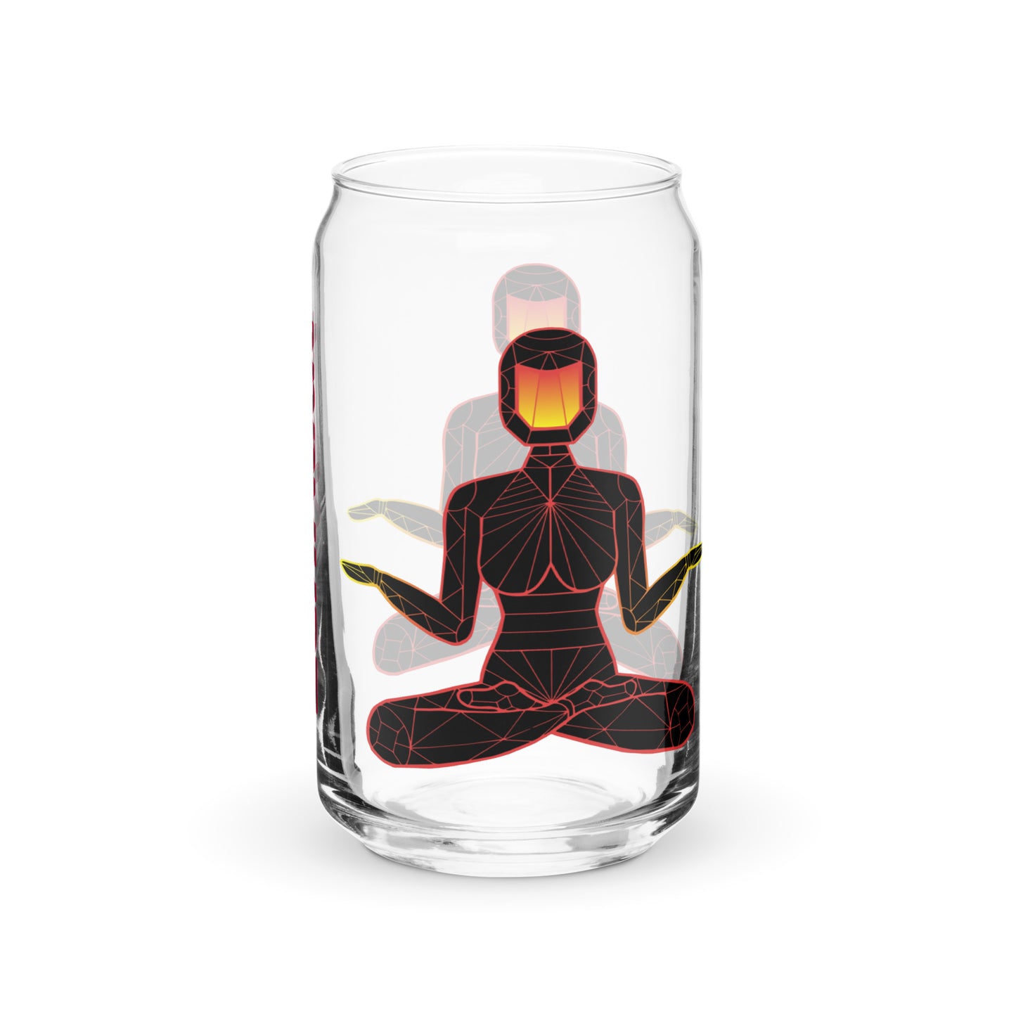 AffirmationNaut Can-shaped glass