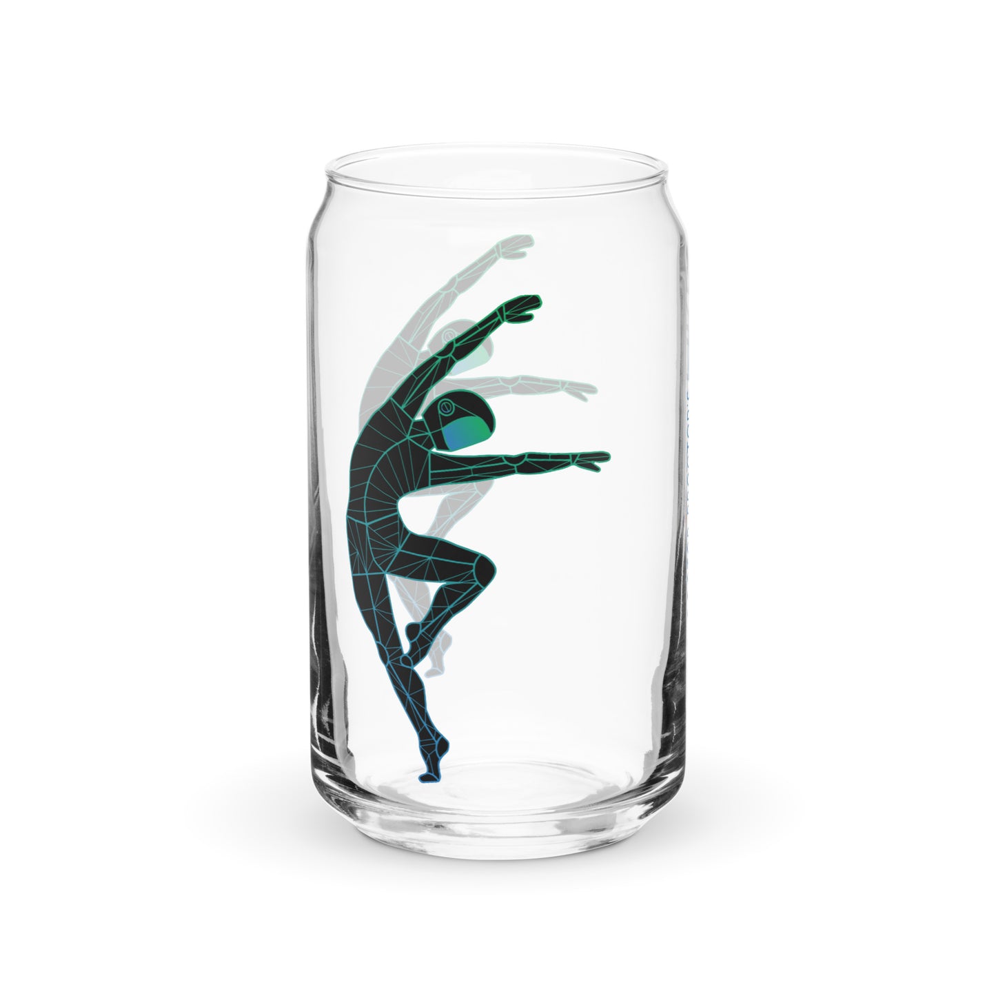 Afroboticus Stellar Drift Can-shaped glass