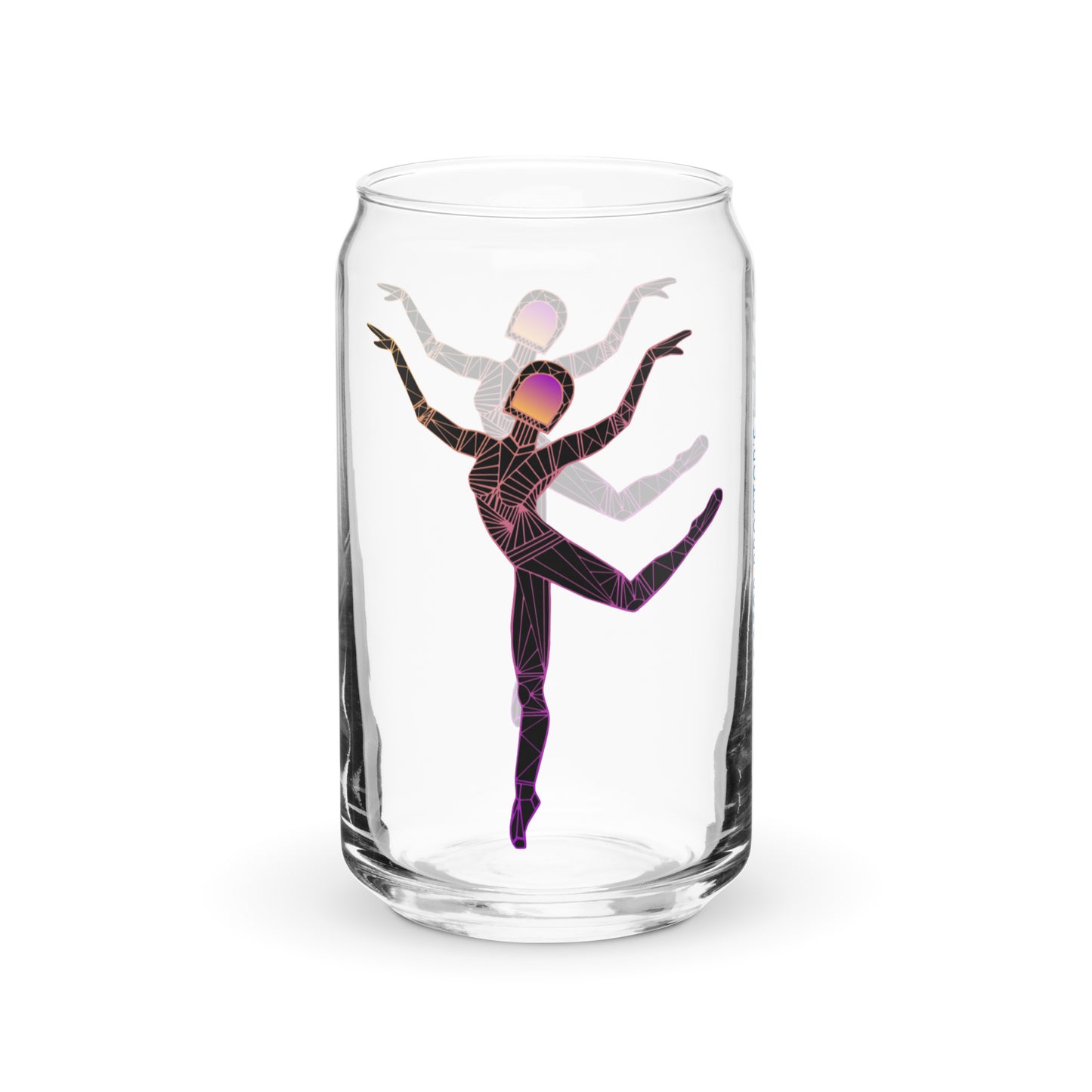Afrobotica Rings Can-shaped glass