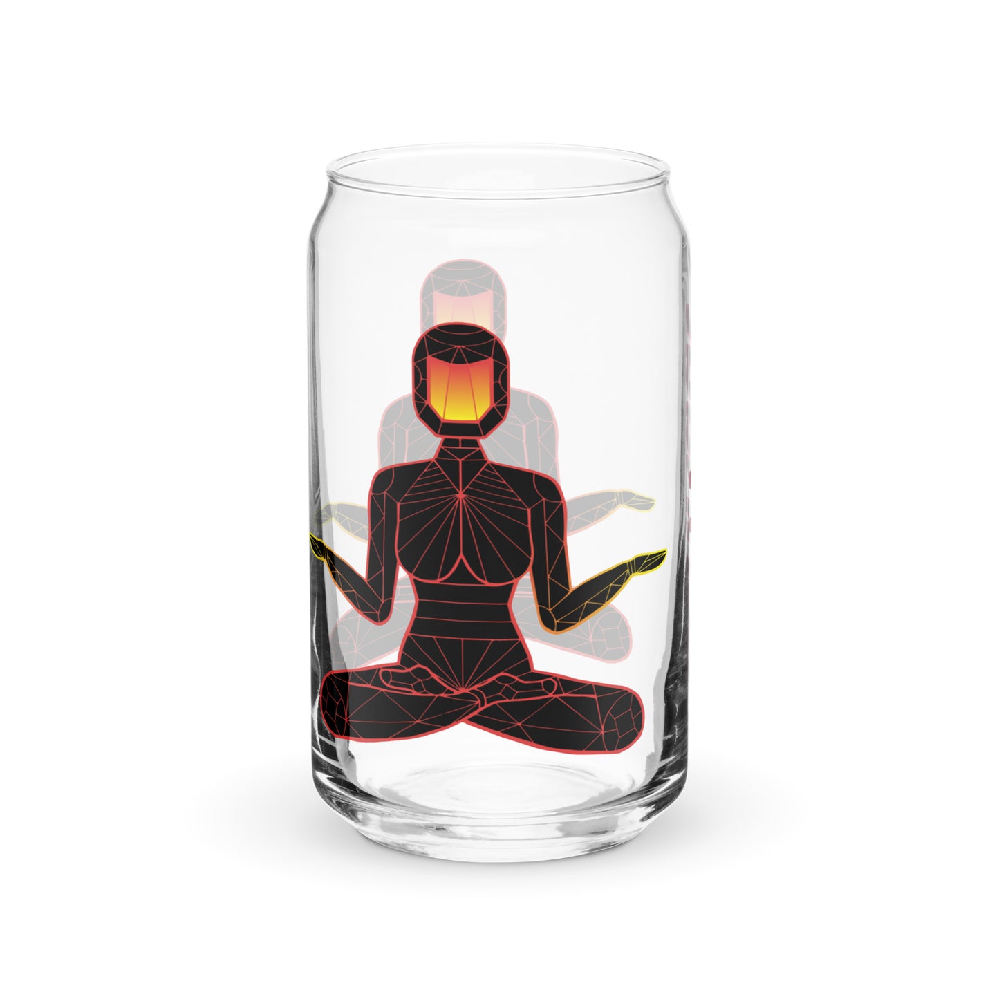 AffirmationNaut Can-shaped glass