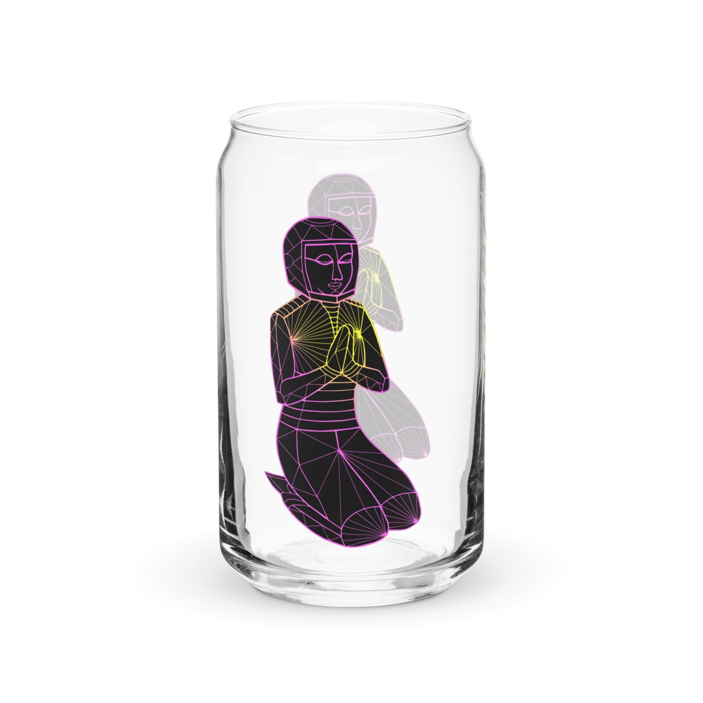 Grateful Voyager Can-shaped glass