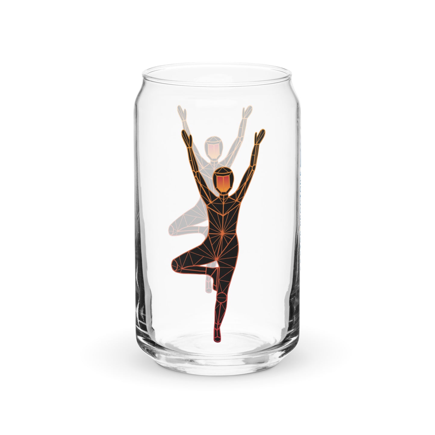 Afroboticus Ra Can-shaped glass