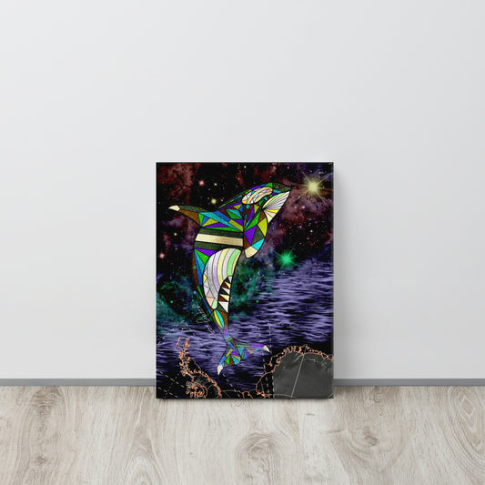 The Cosmic Orca Canvas (12 x 16)