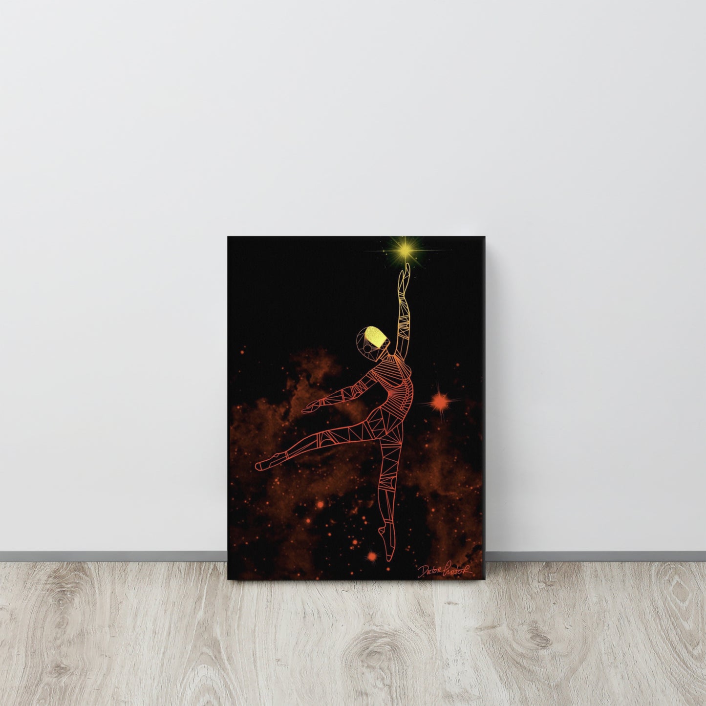 Afrobotica Pointe Constellation Canvas (12 x 16)