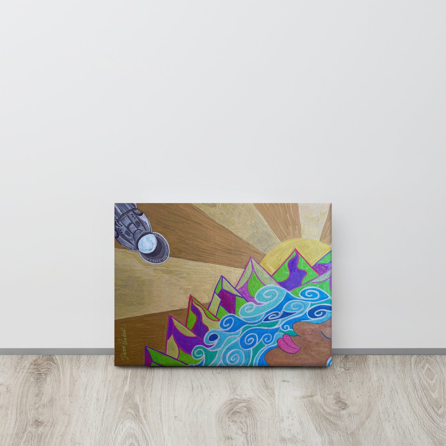 Dragon Eye Reflections Canvas (12 x 16)