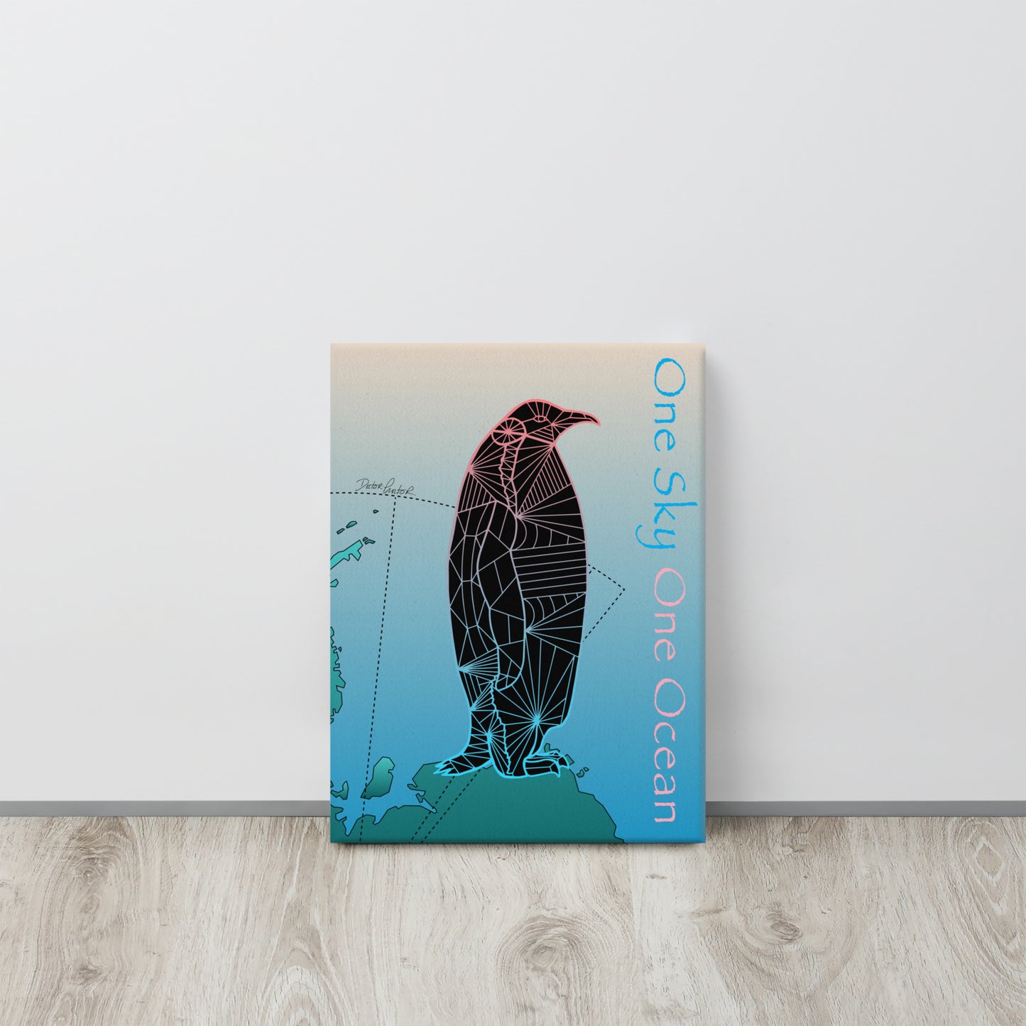 Antarctic Serenity Canvas (12 x 16)
