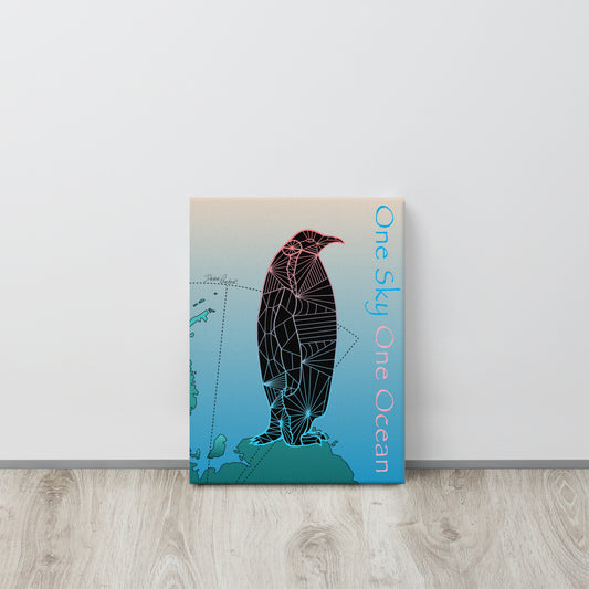 Antarctic Serenity Canvas (12 x 16)