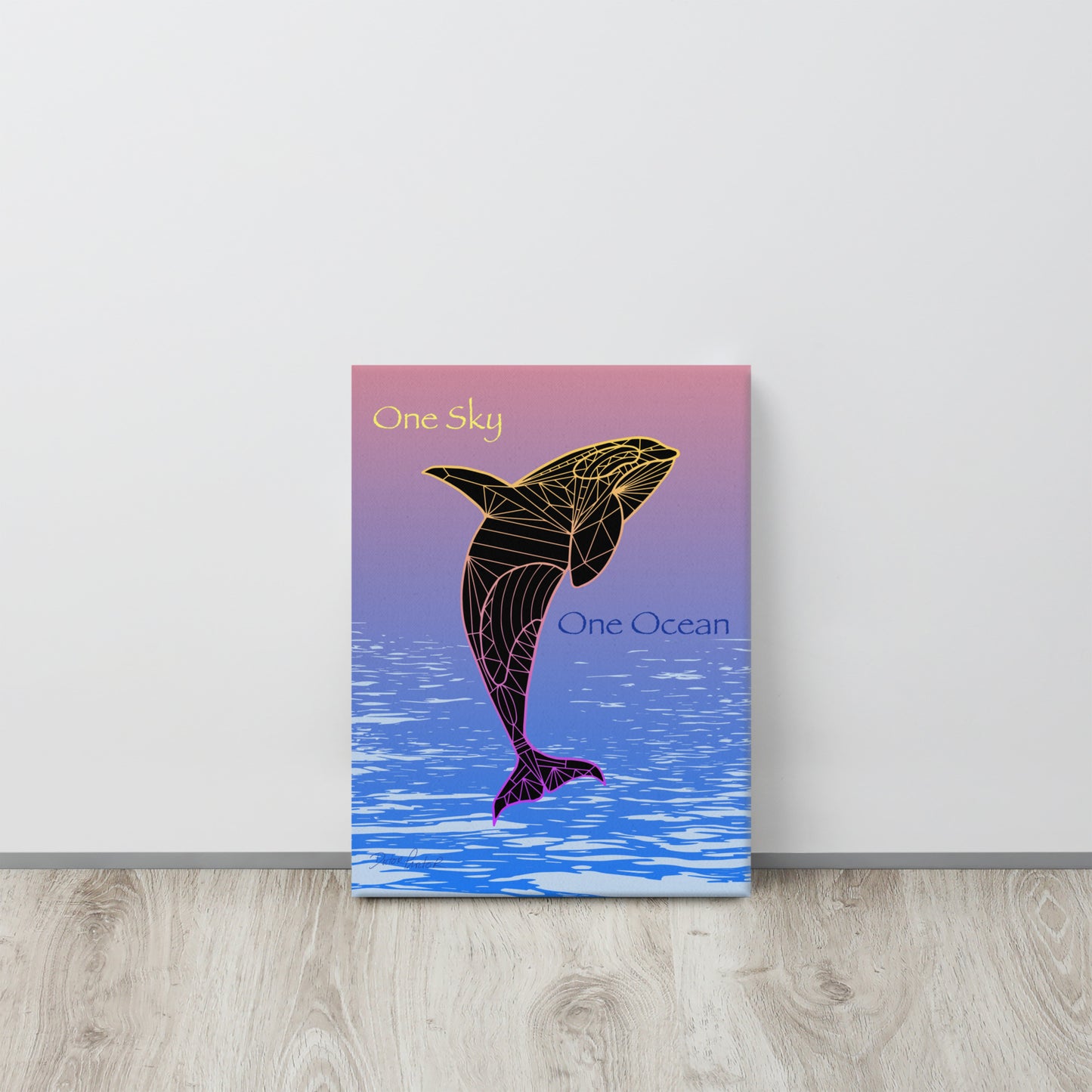 The Cosmic Orca Canvas (12 x 16)