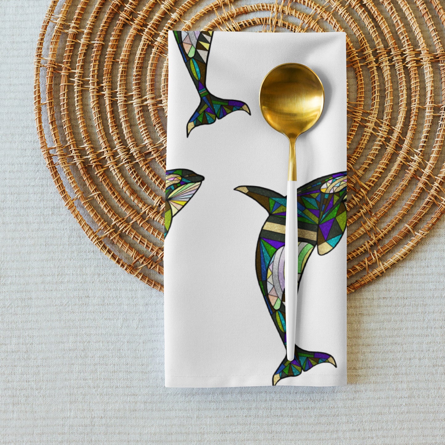 One Sky One Ocean Cloth napkin set