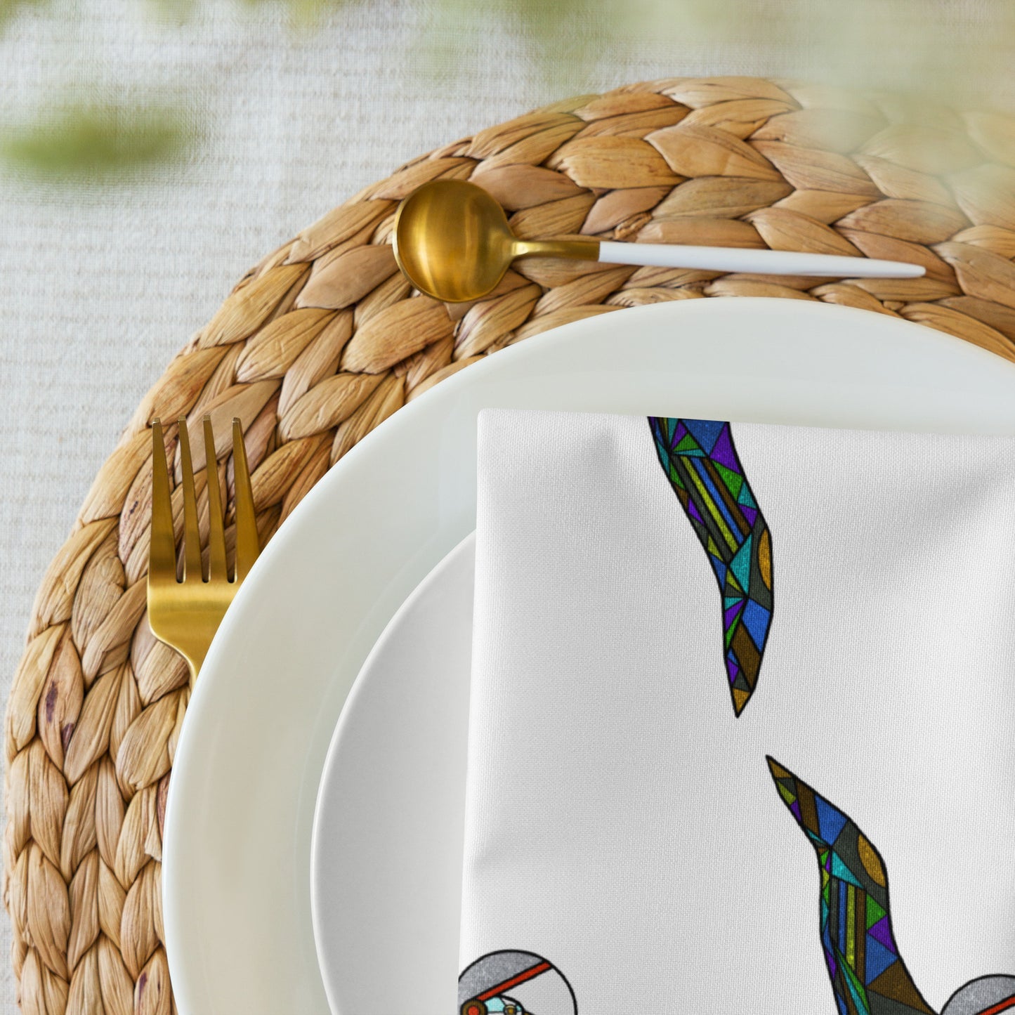 One Sky One Ocean Cloth napkin set